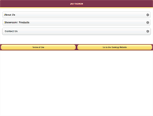 Tablet Screenshot of jaufashion.com